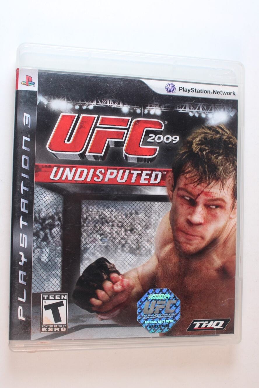 UFC Undisputed 2009 (Sony PlayStation 3, PS3) Authentic, Complete, Tested/works